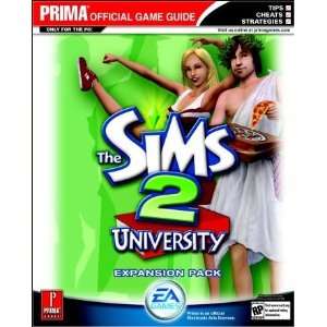  The Sims 2 University Official Strategy Guide Book Toys 