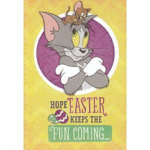  Greeting Card Easter Tom and Jerry Hope Easter Keeps the 