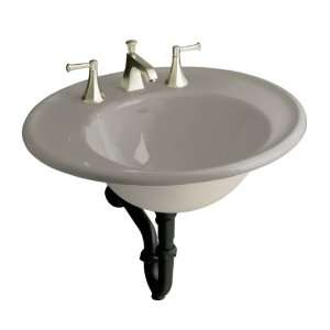 Kohler K 2822 1A K4 Iron Works Lavatory with Almond Exterior and 