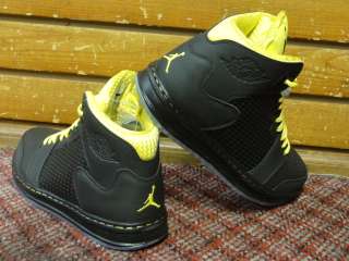 Nike Jordan Prime 5 Black Yellow Sneakers Mens Size 10.5  