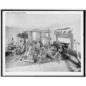  The Spinning room at Mt. Vernon