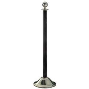  Duo Tone Crown Post in Brass & Gloss Black Finish with 