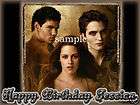 NEW MOON Twilight Edible CAKE Image Icing Topper Movie