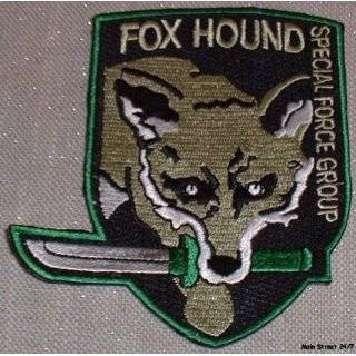  Metal Gear FOX HOUND Black Ops Special Force PATCH 