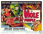 the mole people lobby title card poster 1956 expedited shipping