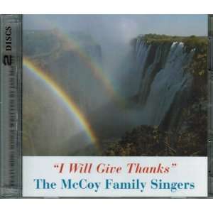  I Will Give Thanks CD   The McCoy Family Singers 