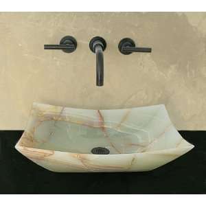   Sink by Terra Acqua   Fuera Small in White Onyx