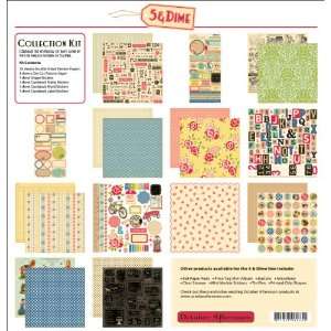   Afternoon 5 & Dime Collection Kit 12X12 Arts, Crafts & Sewing