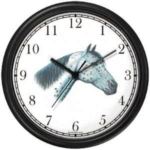  Appaloosa   JP   Horse Wall Clock by WatchBuddy Timepieces (Hunter 