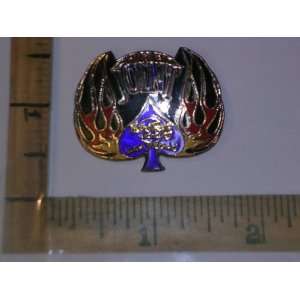  Hard Rock Cafe Pin, the Joint Las Vegas, Flaming Ace of 