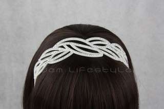   Wedding Goddess Greek Style Headband Bling Hair Head Band Cute  