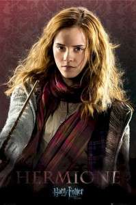 HARRY POTTER POSTER ~ DEATHLY HALLOWS HERMIONE MOVIE  