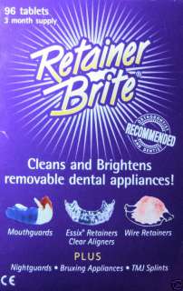   BRITE ~ Dental Cleaner 96 Tablets ~ Best Value 833388000924  