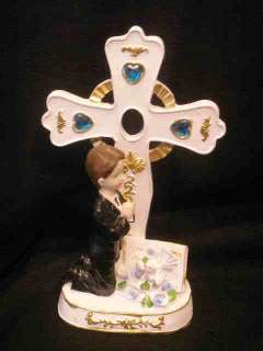 Cross and Communion Boy & bible Cake top Centerpiece  