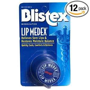  Blistex Lip Medex, .38 Ounce (Pack of 12) Health 