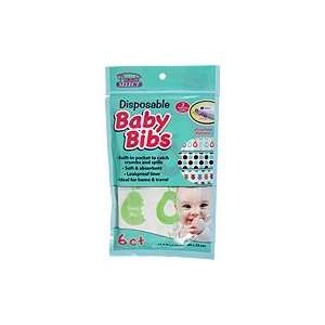   Baby Bibs   Ideal For Home & Travel, 6 ct