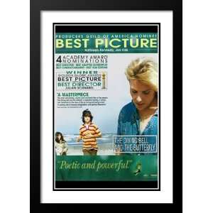   Bell and the Butterfly 20x26 Framed and Double Matted Movie Poster