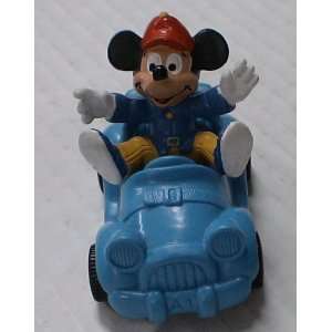    Disney Mickey Mouse German Pvc Figure in Blue CAR Toys & Games