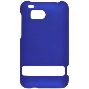  Two Piece Soft Touch Snap On Case, Blue, HTC Thunderbolt 