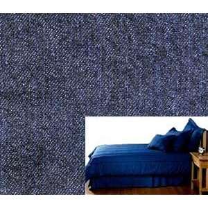  Blue Jean Denim Comforter Set   Dark Indigo