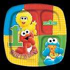 Sesame Street 1st Birthday Plastic TABLE COVER Party Supplies Elmo 