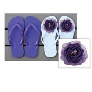  Laliberi Pin & Clip Flower Mixed Up Purple By The Each 