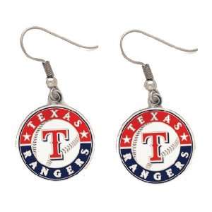  MLB Texas Rangers Logo Earrings **