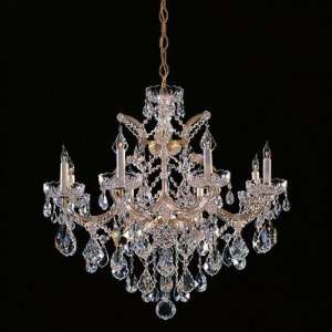  Bohemian Crystal 9 Light Candle Chandelier Finish/Crystal 