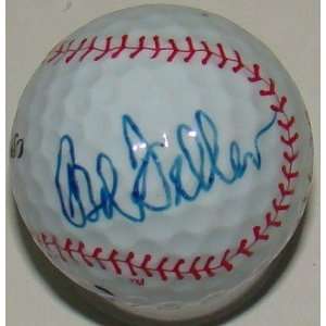 Bob Feller Signed Baseball   Golf