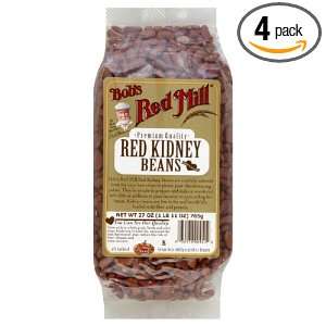 Bob?s Red Mill Beans, Red Kidney, 27 Ounce (Pack of 4)  