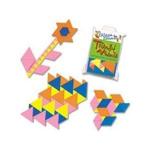  Triangle Mania   72pc Magnetic Tessellation Toys & Games