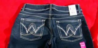 Womens Wrangler Jeans Premium patch Booty Up Mae Low rise size 7/8 x 