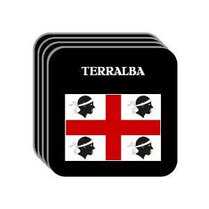   , Sardinia (Sardegna)   TERRALBA Set of 4 Mini Mousepad Coasters
