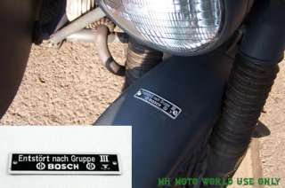 This is BOSCH which set on the front fender. That should 