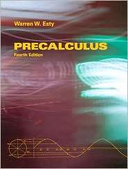 Precalculus, (0536083584), Warren Esty, Textbooks   