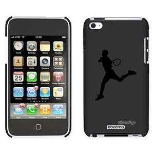  Tennis player on iPod Touch 4 Gumdrop Air Shell Case 