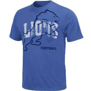  Detroit Lions Mens Big Logo Dot Pattern T Shirt   Light 