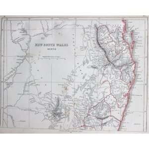  Lowry Map of New South Wales   North (1853) Office 