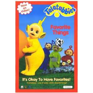  Teletubbies Favorite Things Movie Poster (27 x 40 Inches 