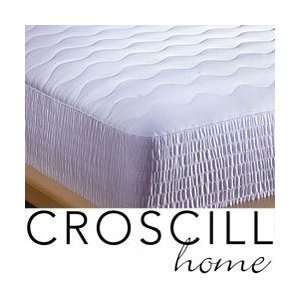 Croscill 400 Thread Count Pima Cotton Mattress Pad, Size Queen (C287OS 