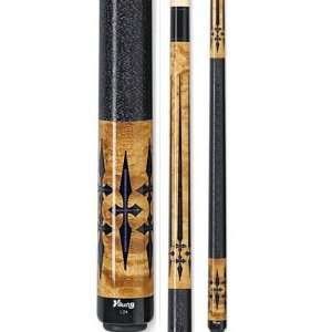   and Black Colored Inlay Pool Cue (weight19oz.)
