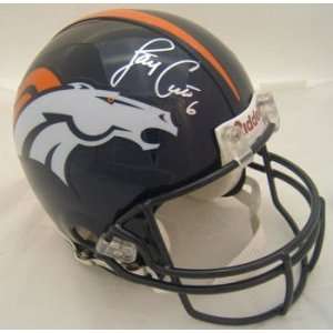 Jay Cutler Autographed Helmet   Authentic
