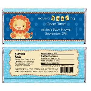    Lion Boy   Personalized Candy Bar Wrapper Baby Shower Favors Baby