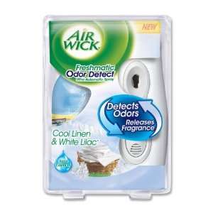 Air Wick Freshmatic Ultra Automatic Spray, Starter Kit, Cool Linen and 