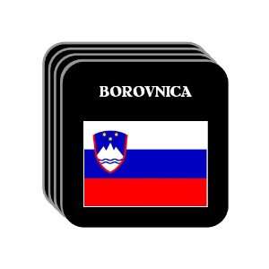  Slovenia   BOROVNICA Set of 4 Mini Mousepad Coasters 
