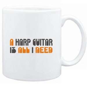  Mug White  A Harp Guitar is all I need  Instruments 