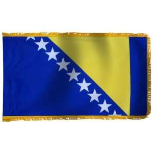  Bosnia Herzegovina Flag 5X8 Foot Nylon PH and FR Patio 