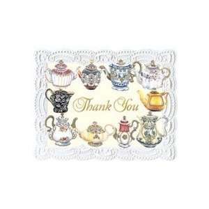  Carol Wilson Teapots Boxed Thank You Cards 8 Ct Health 