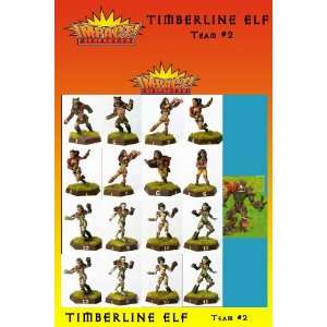    Timberline Elf Fantasy Football Miniatures Team 2 Toys & Games