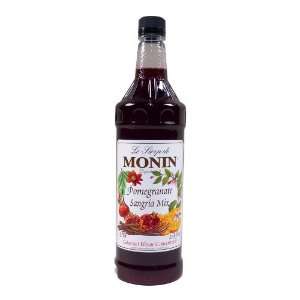   Syrup, Pomegranate Sangria Mix, 33.8 Ounce Plastic Bottle (1 lliter